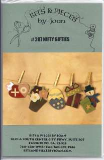 Bits & Pieces by Joan Nifty Gifties pattern  