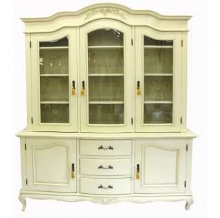 French Style Furniture Ivory Dresser Sideboard  