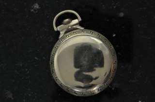 VINTAGE 16 SIZE ILLINOIS 60 HOUR BUNN SPECIAL 21J POCKET WATCH KEEPING 