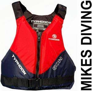 DART ZIP UP 50n BUOYANCY AID Typhoon kayak life jacket  