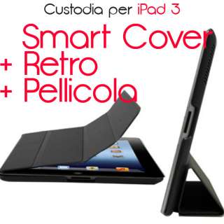 SMART COVER CUSTODIA CASE per Apple iPad 3 NEW IPAD NUOVO IPAD 