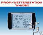 Profi Wetterstation WH1080 Touchscreen Funk USB PC