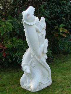 Large Garden Ornament Art Sculpture   Gecko Statue  