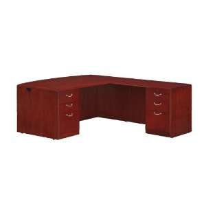   Front Executive L Shaped Desk by DMI Office Furniture: Office Products