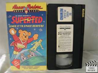 SuperTed   Leave It to Space Beavers VHS 014764122939  