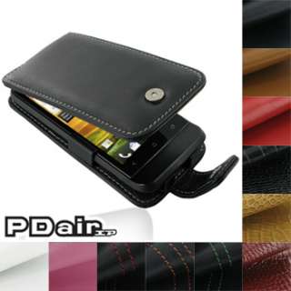 Leather Case for HTC One V T320e (Flip F41 W/Clip) by PDair  
