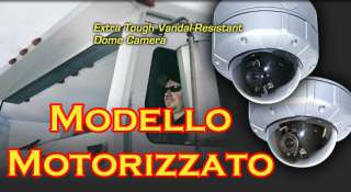 Telecamera Speed Dome MOTORIZZATA CCD Sony IR 24led con Telecomando 