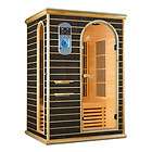 sauna infrarouge star 2b 2 places cabine diffuseur infrarouge 100 % 