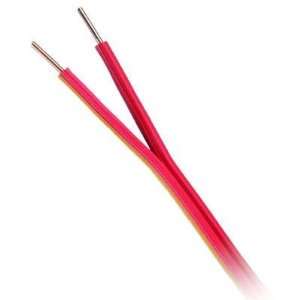  Honeywell Genesis 44221004 18/2 Solid Zipcord Cable, Red 