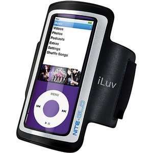  New iLUV Black Armband Case for iPod Nano 5th Gen: MP3 
