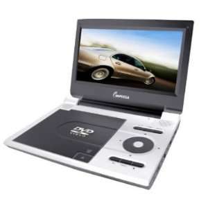  Impecca DVP915 White 9 Inch Portable DVD Player 