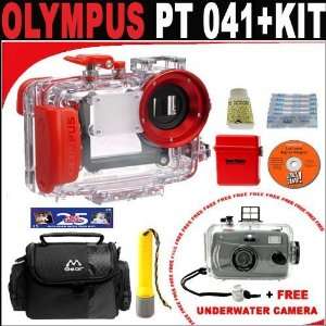 Olympus PT041 Stylus 790SW and 850SW Underwater Housing + FREE Intova 