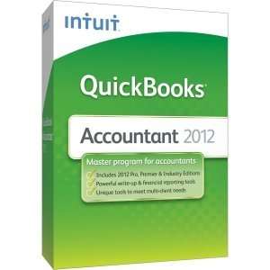 New   Intuit QuickBooks 2012 Accountant   Complete Product 