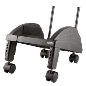  Kantek Angled CPU Stand with Casters, 9 x 12 x 7.5 Inches 