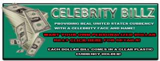 Nicki Minaj Dollar Bill Real Currency Celebrity Novelty Collectible 