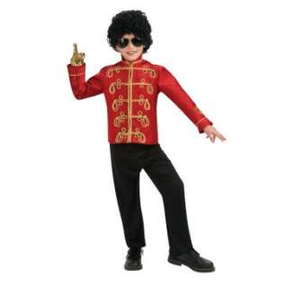 Michael Jackson Deluxe Red Military Child Jacket, 70491 