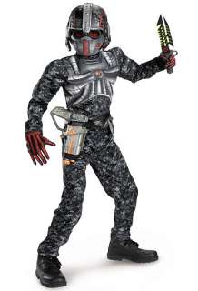 Recon Commando Child Costume   Includes Gloves, Jumpsuit, Helmet 