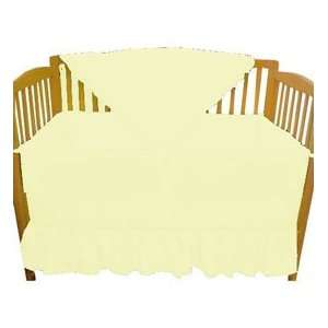  Solid Color Ecru Portable Crib Bedding: Baby