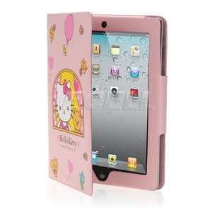  HELLO KITTY LEATHER CASE & STAND FOR iPAD 2