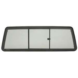  CRL Tri Vent Three Panel Truck Slider with Solar Glass for 