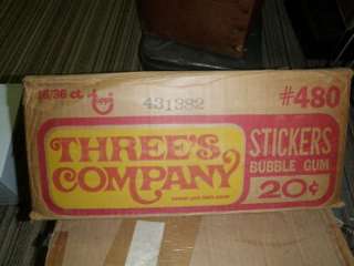 Threes Company 1978 Card Case 16 Box Case  