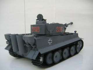 New 1/16 Tiger I R/C Tank radio control sounds smoke Acts like a real 
