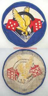 ORIG WW2 506th PIR Jacket Patch Paratrooper Airborne Band of Brothers 