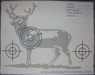   Targets 5 Pk Deer Airsoft BB Rimfire Rifle Gun pellet hand dart blow
