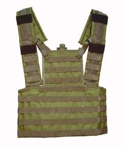   Molle Chest Rig   Rack   Vest Paintball Airsoft Swat OD Green  