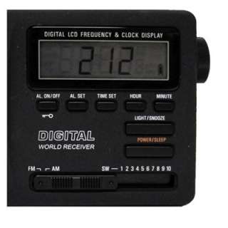   G1100 E1100 Digital World Receiver AM FM Shortwave Clock Radio  