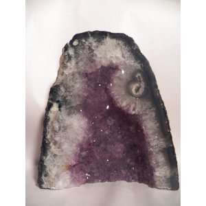 Large Amethyst Geode  Freestanding 9 Tall: Home & Kitchen