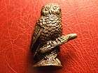 Owl Bird Bronze Animal Sculpture Figurine Statue Figure, ROMAN BRONZE 