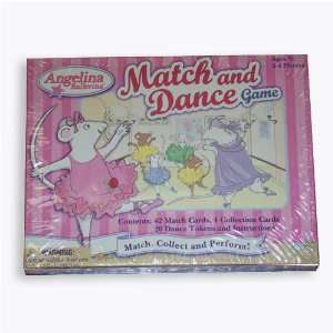  Angelina Ballerina Match and Dance Game Toys & Games