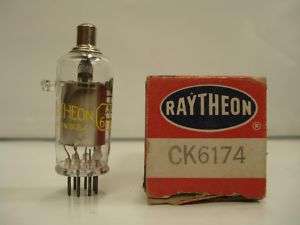 Vintage NOS Radio Vacuum Tube  Raytheon CK6174 CK 6174  