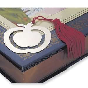  Apple Shaped Red Tassel Bookmark Jewelry