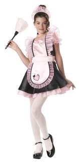 French Maid Tween / Teen Halloween Dress Costume  