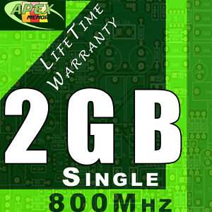 2GB DDR2 RAM Memory for ASUS Eee PC 1201T Netbook  