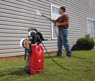 Work around your home cleaning siding, steps, and more