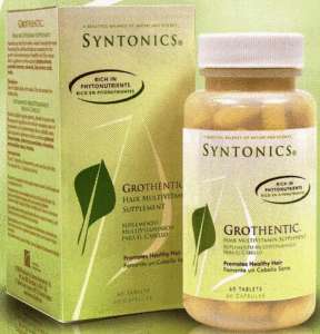 Syntonics Grothentic Hair MultiVitamin Supplement  