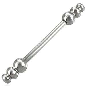    The Stainless Steel Jewellery Shop Stainless Steel Barbell Jewelry