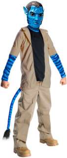 Child Large Boys Jake Sully Costume   Kids Avatar Costu  