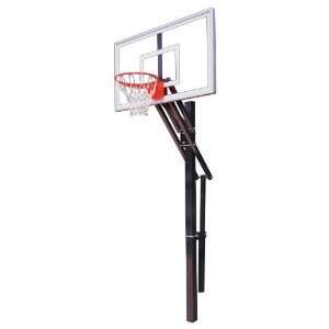   Inground Adjustable Basketball Hoop System Slam Nitro Sports