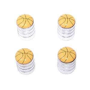 Basketball   NBA Tire Rim Valve Stem Caps   Aluminum 