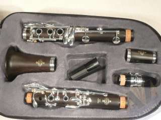 Buffet E11 France Bb Clarinet Outfit Silver Keys Inspected / Tested 