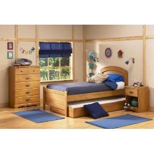 Kids Bedroom Furniture Set in Country Pine   South Shore Furniture 