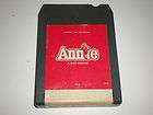 Original Cast Recording ANNIE A New Musical Vtg Old Eight 8 Track Tape 