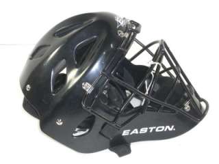 Easton Natural Series Large Black Baseball Catchers Mask Helmet  