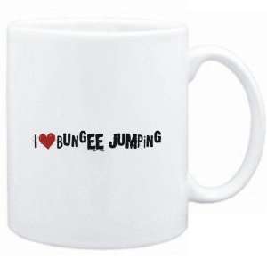 Mug White  Bungee Jumping I LOVE Bungee Jumping URBAN STYLE  Sports 