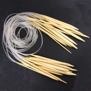 18 sizes 3280cm Circular Bamboo Knitting Needles Sets  