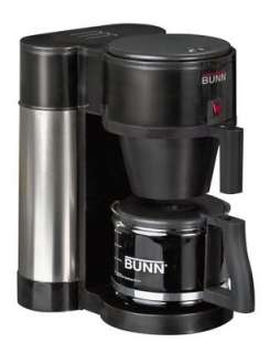 Bunn NHBX B Contemporary 10Cup Home Coffee Brewer Black  